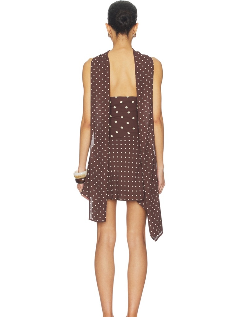 Alora Scoop Neck Mini Dress - Picture 4 of 7